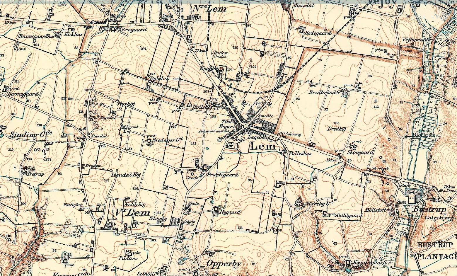 Lem - kort 1947