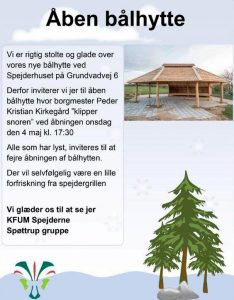 Åben bålhytte maj16